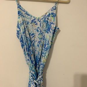 Lilly Pulitzer silk romper